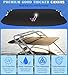Universal Boat Bimini Top Mounts on Wakeboard Tower, Including 600D Bimini Top Canvas, Frame & Clamps - Universal Boat Canopy for Most 2-2.5” Tube Wake Towers on Bass Boats, Jon Boats, Pontoons & More