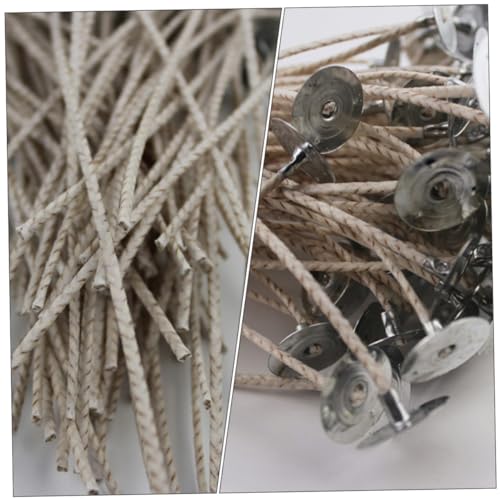 200 mechas de algodón para vela kit DIY sin olor miniatura 2