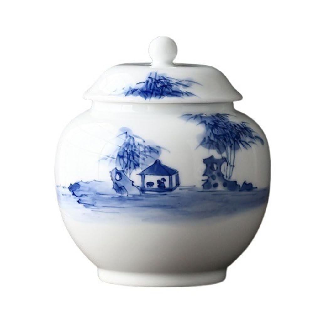 ENGENDER Tea Storage Jar Food Storage Jars Tea Sealed Household Ceramic Awakening Container