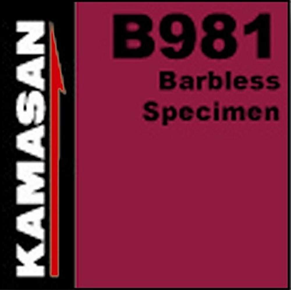Kamasan Size 6 B981 Barbless Fishing Hooks TWO Packets (20 Hooks)