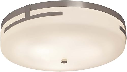 FSN-8998-OPAL-CROM Atlas Montaje empotrado, 18.5" x 5", cromo pulido