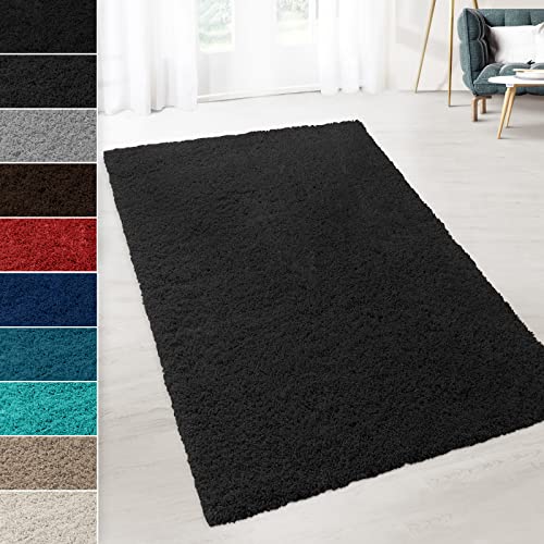casa pura Shaggy Teppich Prestige | Flauschiger Hochflor Langflor | Zur Dekoration von Wohnzimmer,...