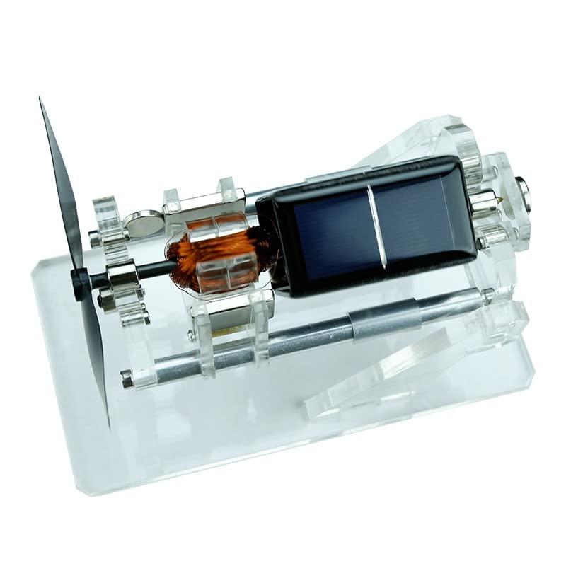 The Design of Double Leaf Mag Levitation Solar Motor