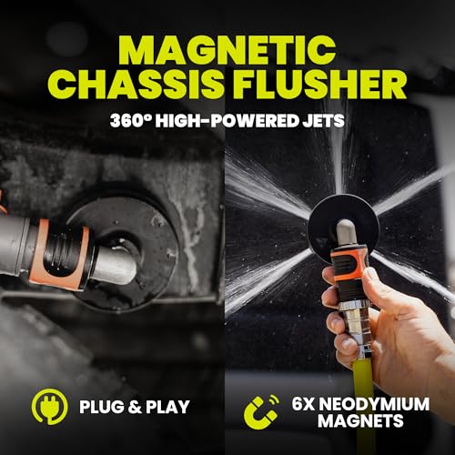 Chassis Flusher Kit - Magnetic Chassis Flusher for Off Road Vehicles, Eco-Friendly Chassis & Undercarriage Wash (33.8 fl oz.) Durable Australian-Made, Easy Hose Connection - Image 4