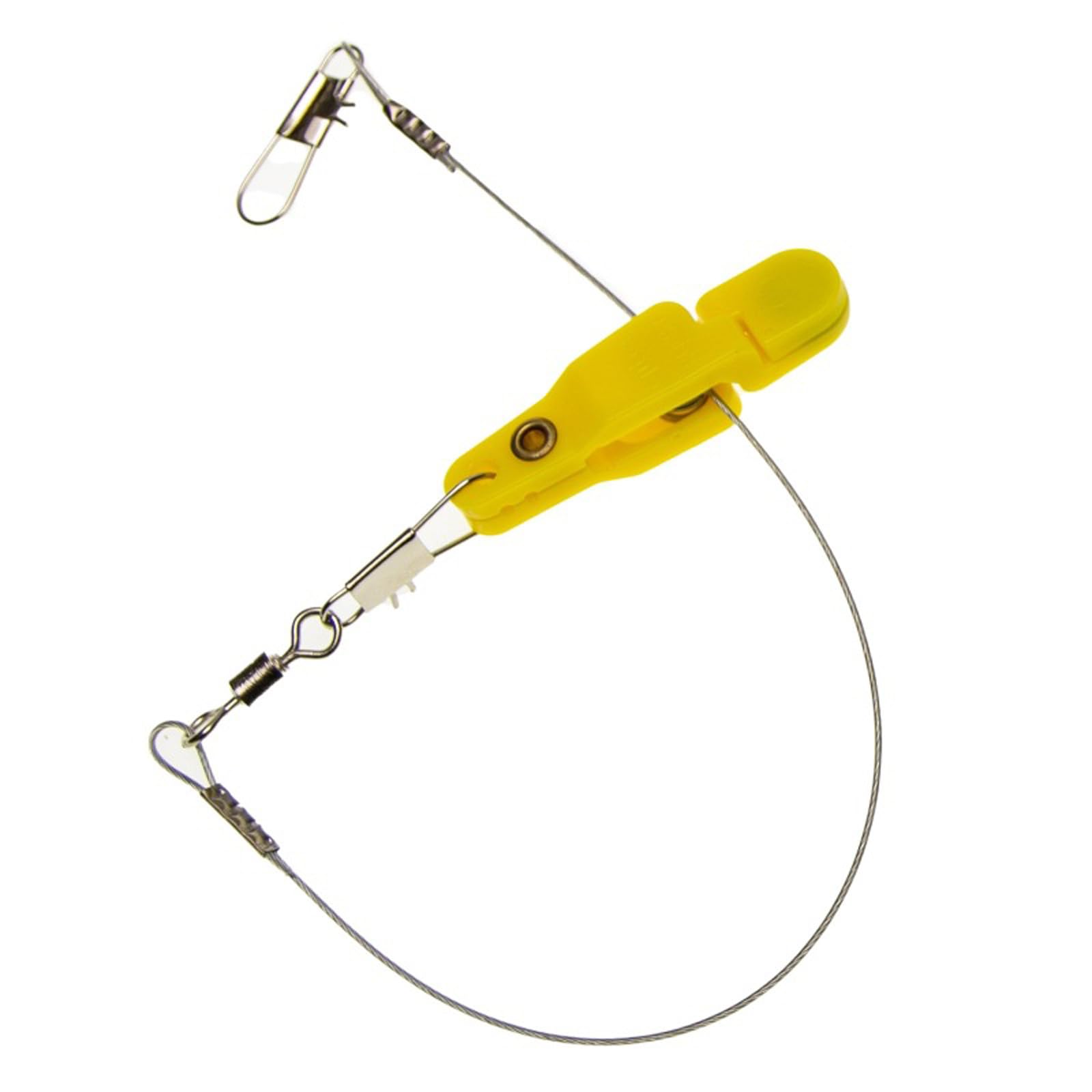 Fishing Line Clamps with Wire Rope Release Snap Adjustable Tension Downrigger Outriggers Clip Clamps Accessories