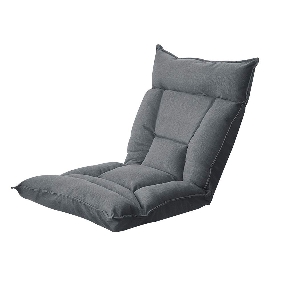 Silla de meditación plegable ajustable con pedal extraíble, asiento acolchado reclinable para yoga, relajación en el hogar, balcón, comodidad que ahorra espacio, diseño elegante