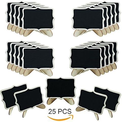 Woohome 25 Pz Mini Pizarra con Soporte Cover