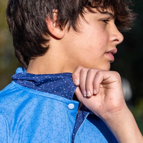 ChalkTalkSPORTS Hockey Long Sleeve Polo Shirts | Hockey Performance Polo | Youth & Adult Sizes3