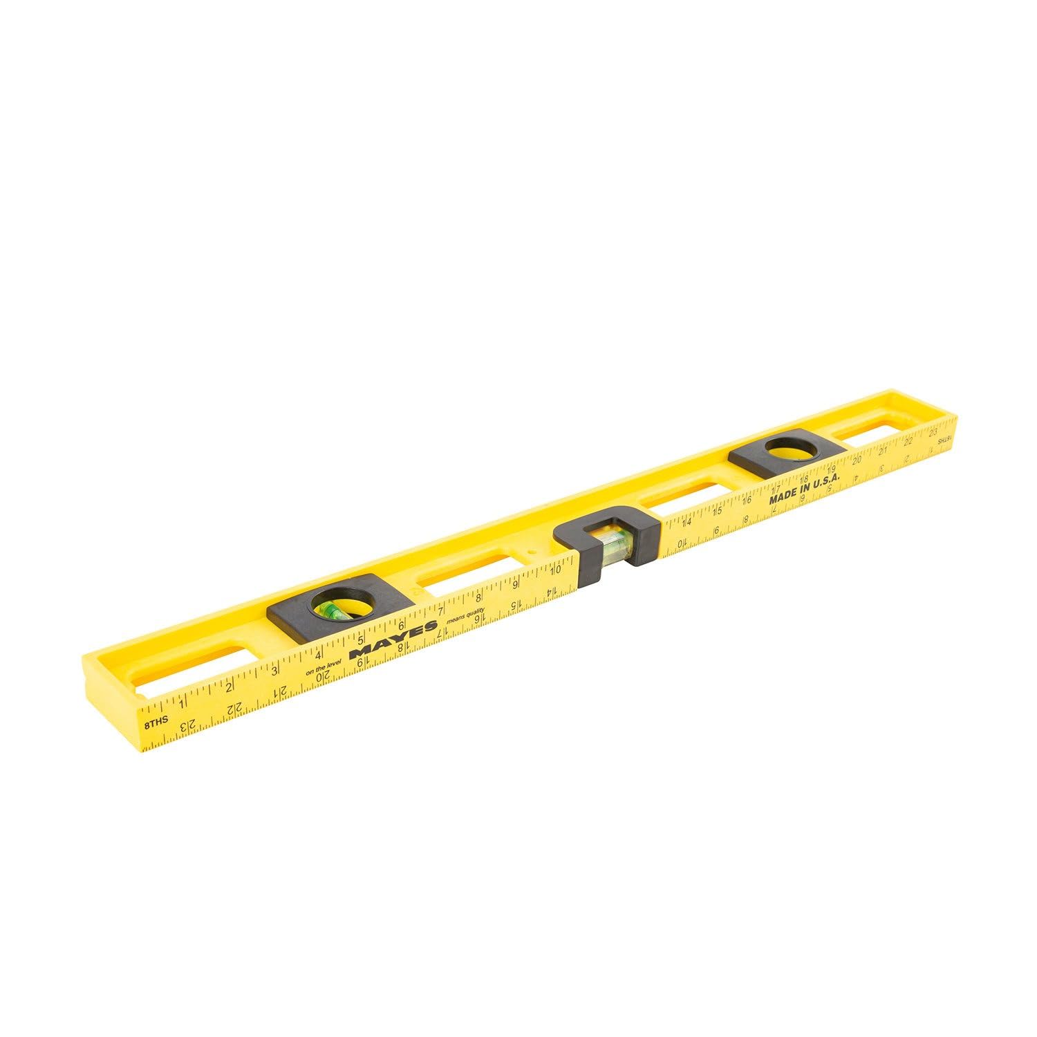 Mayes 24" Magnetic Level - Top View & V-Groove -6