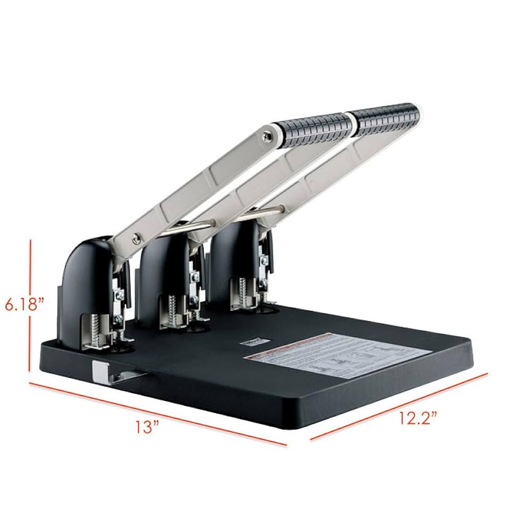 Amazon.co.jp: 3穴パンチ 高耐久 3穴パンチ バインダー用 150枚