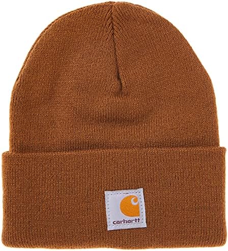 Carhartt unisex child Acrylic Watch Cold Weather Hat, Carhartt Brown, 2-4T US