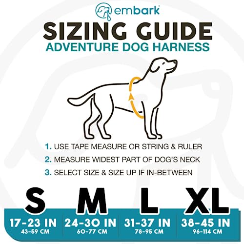 Embark Adventure Xl Dog Harness No-Pull Dog Harnesses For Extra Large, Medium And Small Dogs. 2 Leash Clips, Front & Back With Control Handle, Adjustable Orange Dog Vest, Soft & Padded For Comfort #TOP3