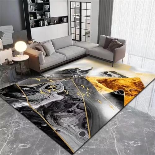 Tapis de salon de luxe léger gris pour une chambre accueillante - 2