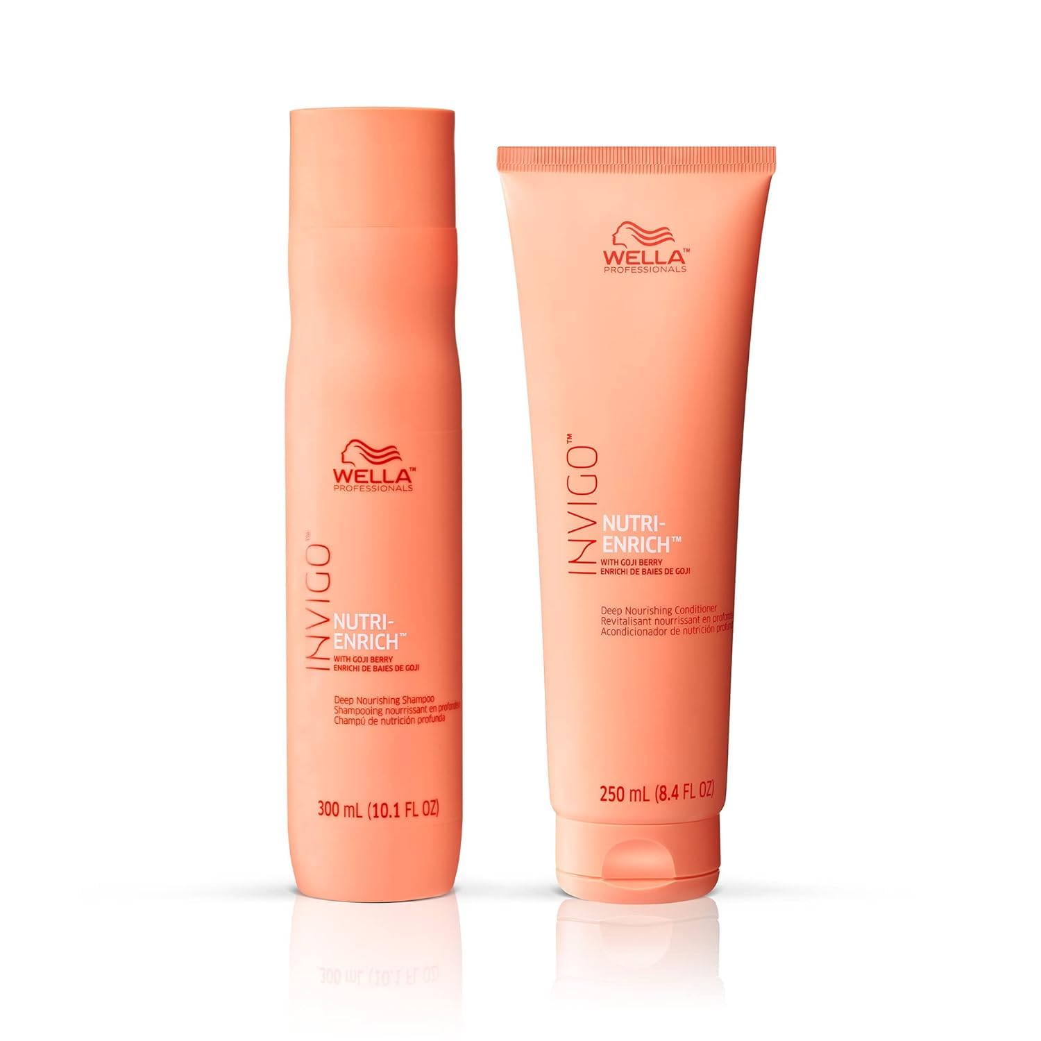 Invigo Nutri-Enrich Shampoo & Conditioner Set, Deep Moisturizing, For Dry & Damaged Hair