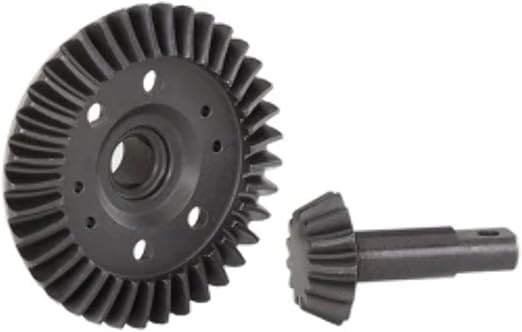 Traxxas Ring gear, differential/ pinion gear, differential (machined, spiral cut) (front)