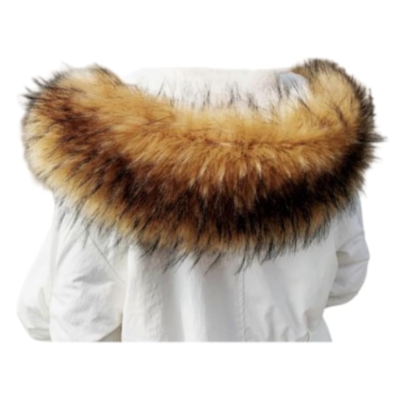 Faux Fur Collar Scarf Hood Collar Shawl Stole Neck Warmer
