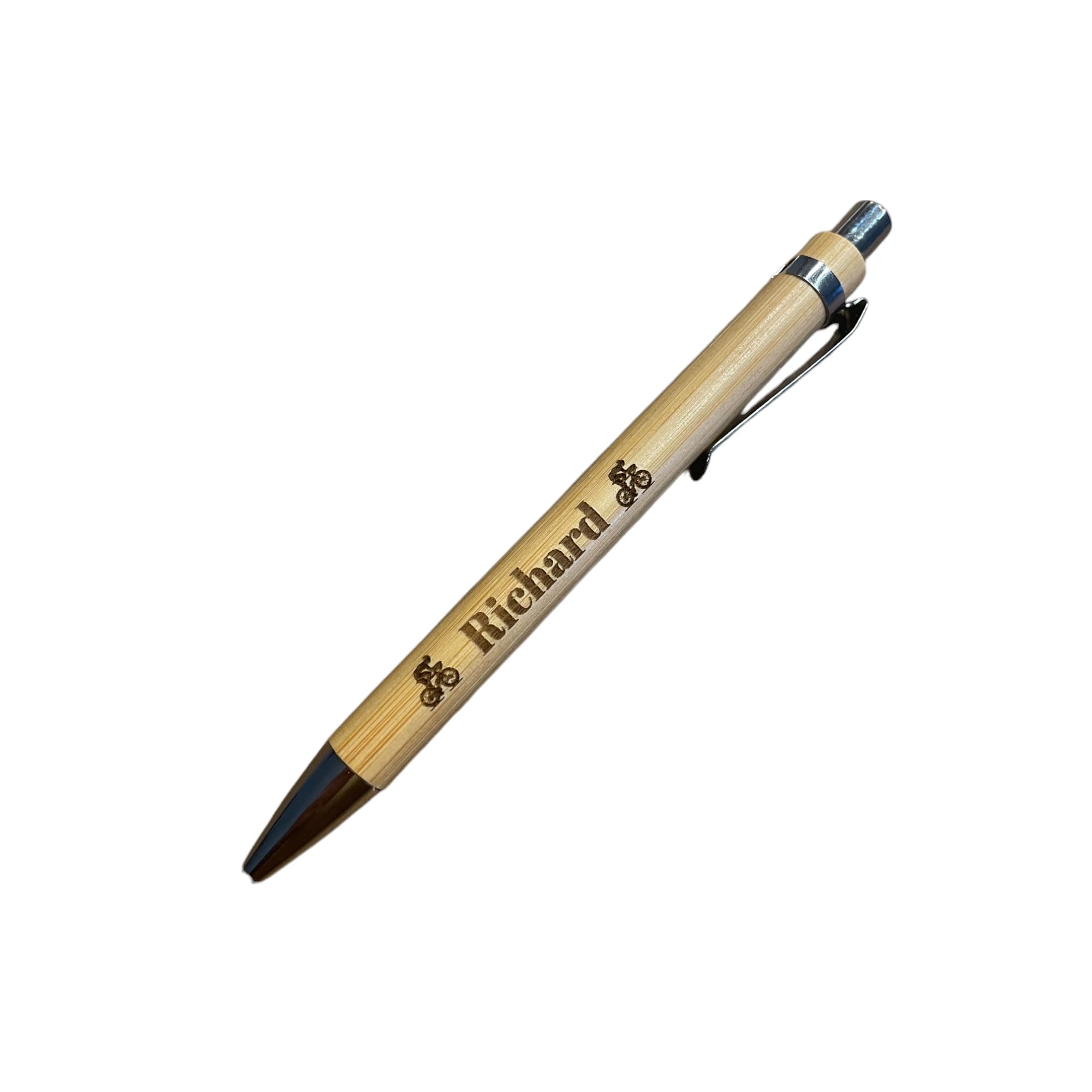 Ashton and Finch Cycling Pen – Personalised Engraved Design