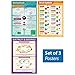 Electricity Poster Pack - Set of 3 | Science Posters | Laminated Gloss Paper measuring 33â€ x 23.5â€ | STEM Charts for the Classroom | Education Charts by Daydream Education