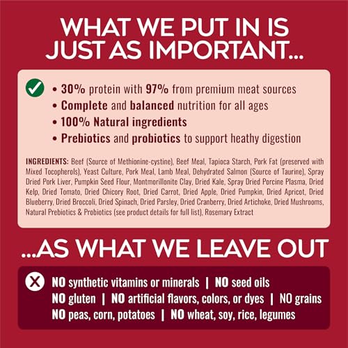 Image of NATURE'S LOGIC Pure Naturals Grain-Free Dry Dog Food - Beef, 24 lb