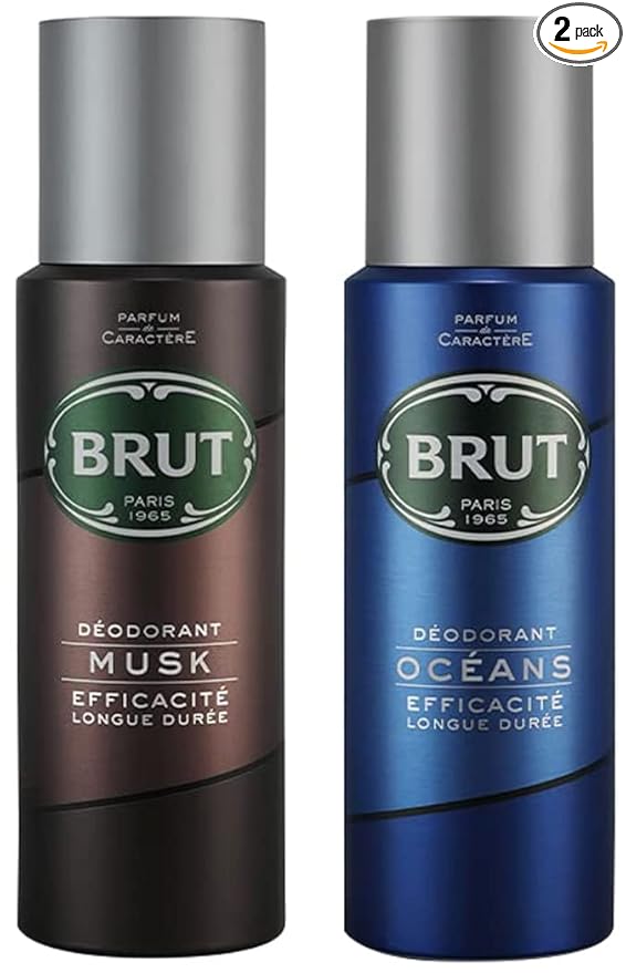 Brut Deodorant Spray for Men, Musk, Authentic 200 ml & Oceans, Long Lasting Deo with Fresh Aquatic Scent, 200 ml at Rs. 362