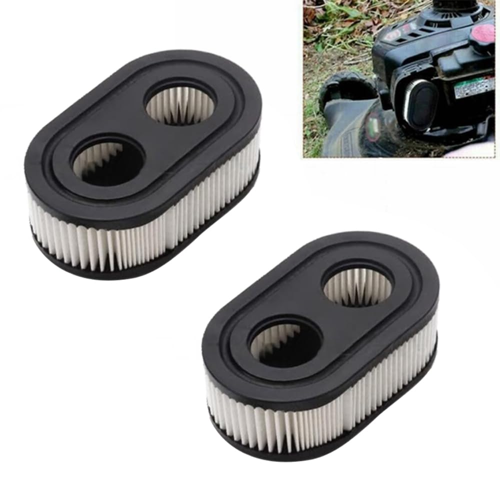 Aumotop Briggs and Stratton 593260 798452 Air Filter, Durable Lawn Mower Air Filter Replacement for 550E 550EX Engines, Premium Rubber Material, for Lawn Mower Enthusiasts