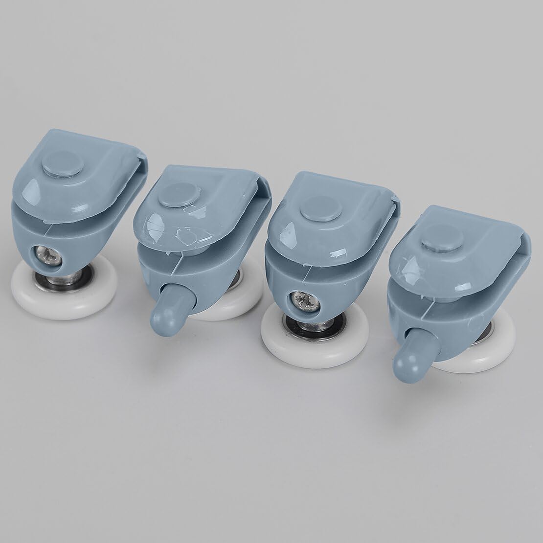 ciciTree 4pcs 25mm Single Shower Screen Door Rollers Runners Wheels Pulleys