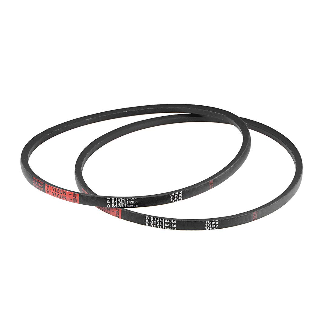 uxcell A787 V-Belts 787mm Inner Girth 13mm Top Width 8mm Thickness A-Section Rubber Drive Transmission Belt 2pcs — Amazon image 14