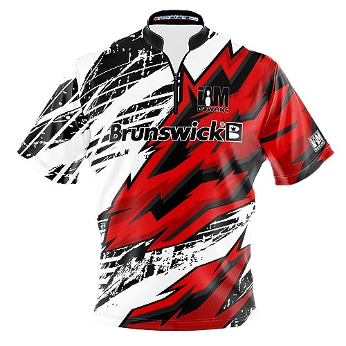 Logo Infusion Dye-Sublimated Bowling Jersey (Sash Collar) - I AM Bowling Fun Design 2009-BR - Brunswick (Men's 4X) Multicolored