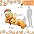 OurWarm 10FT Christmas Inflatable Outdoor Decoration, Christmas Inflatables Gingerbread Man Christmas Blow Ups with LED Lights, Blow Up Christmas Decorations Outdoor for Holiday Garden Lawn Yard Decor