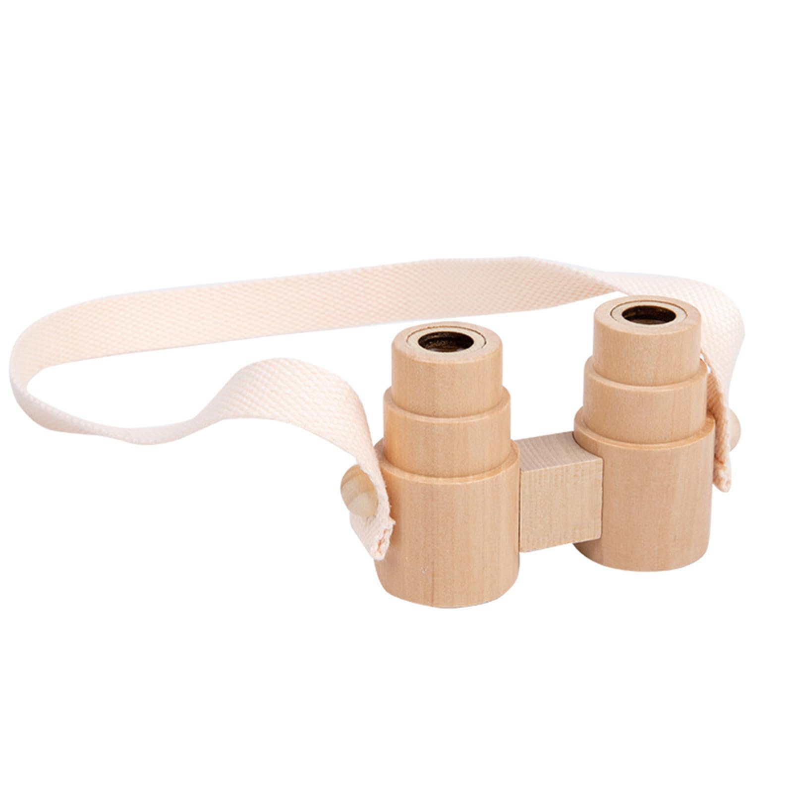 Kids Wooden Binoculars Kids Optical Glass Lens Wooden Wooden Binoculars Home