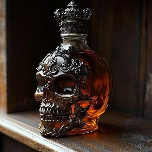 Imagen de HoldOneLight Decantador de Whisky en Forma de Calavera
