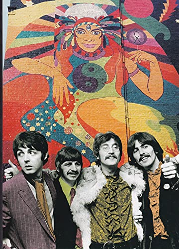 The Beatles & The Apple Building – Mini affiche de presse / Magazine Clipping - Les Beatles, Paul McCartney, John Lennon, RIngo Starr, George Harrison The Beatles & The Apple Building – Mini affiche de presse / Magazine Clipping