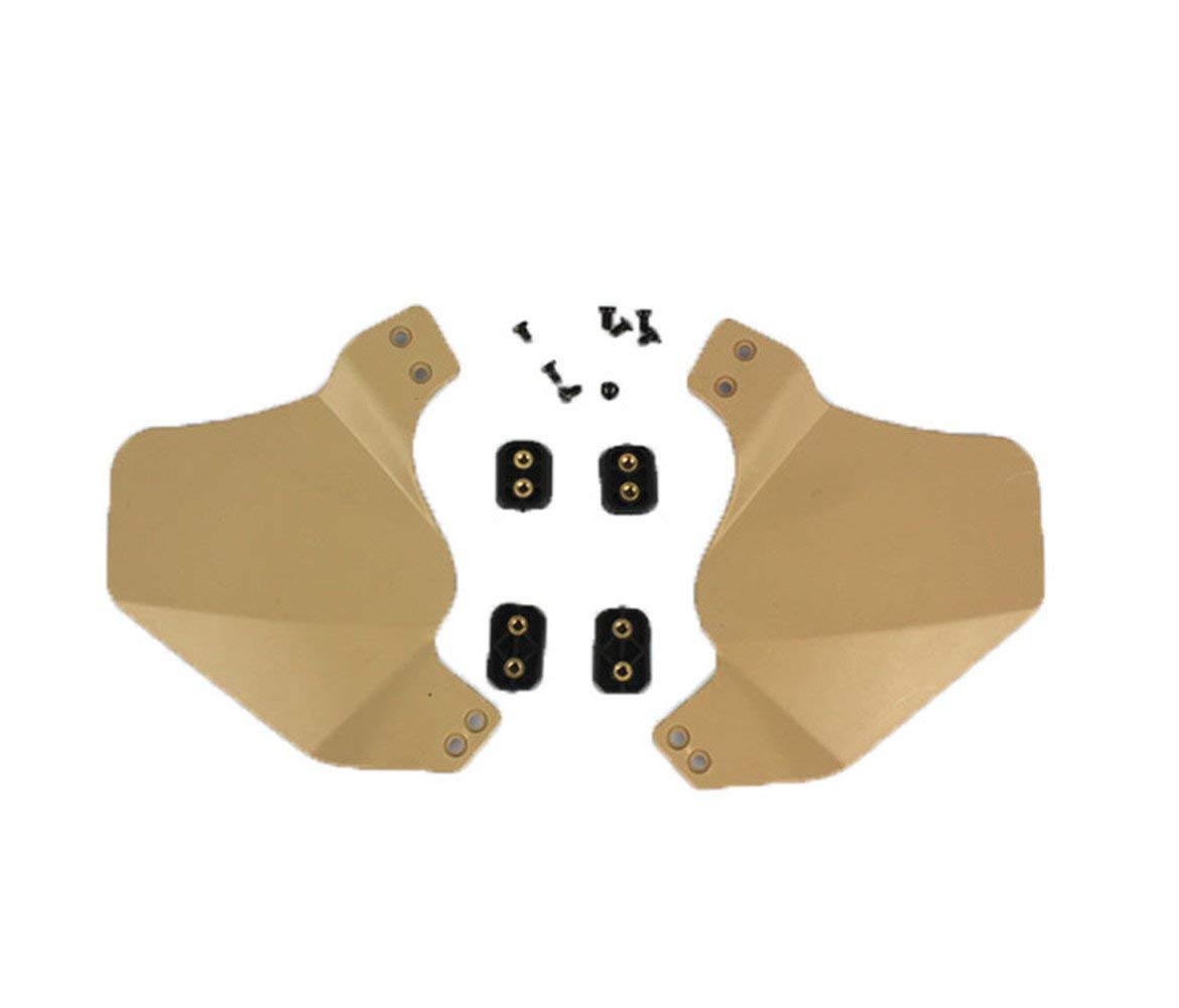 LEJUNJIE Tactical Paintball Airsoft Up-Armor Side Cover Ear Protection for Fast/IBH Action Helmet