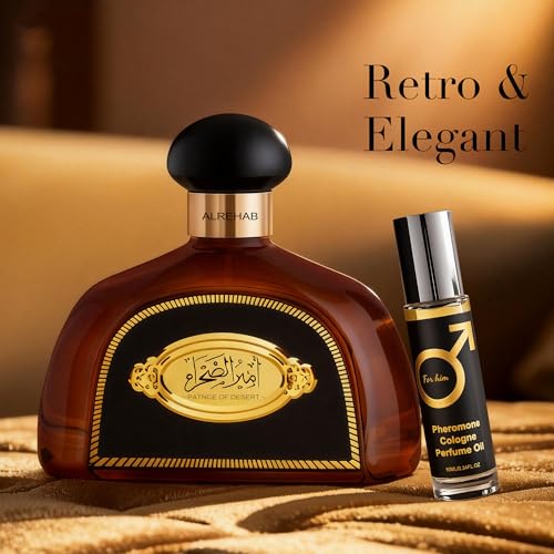 Image of AFLUXE Prince Deseret Brown Men's Cologne Eau de Parfum 3.4 Fl. Oz, Warm Spicy Woody Notes, Modern Masculine, Fragrance Pheromone