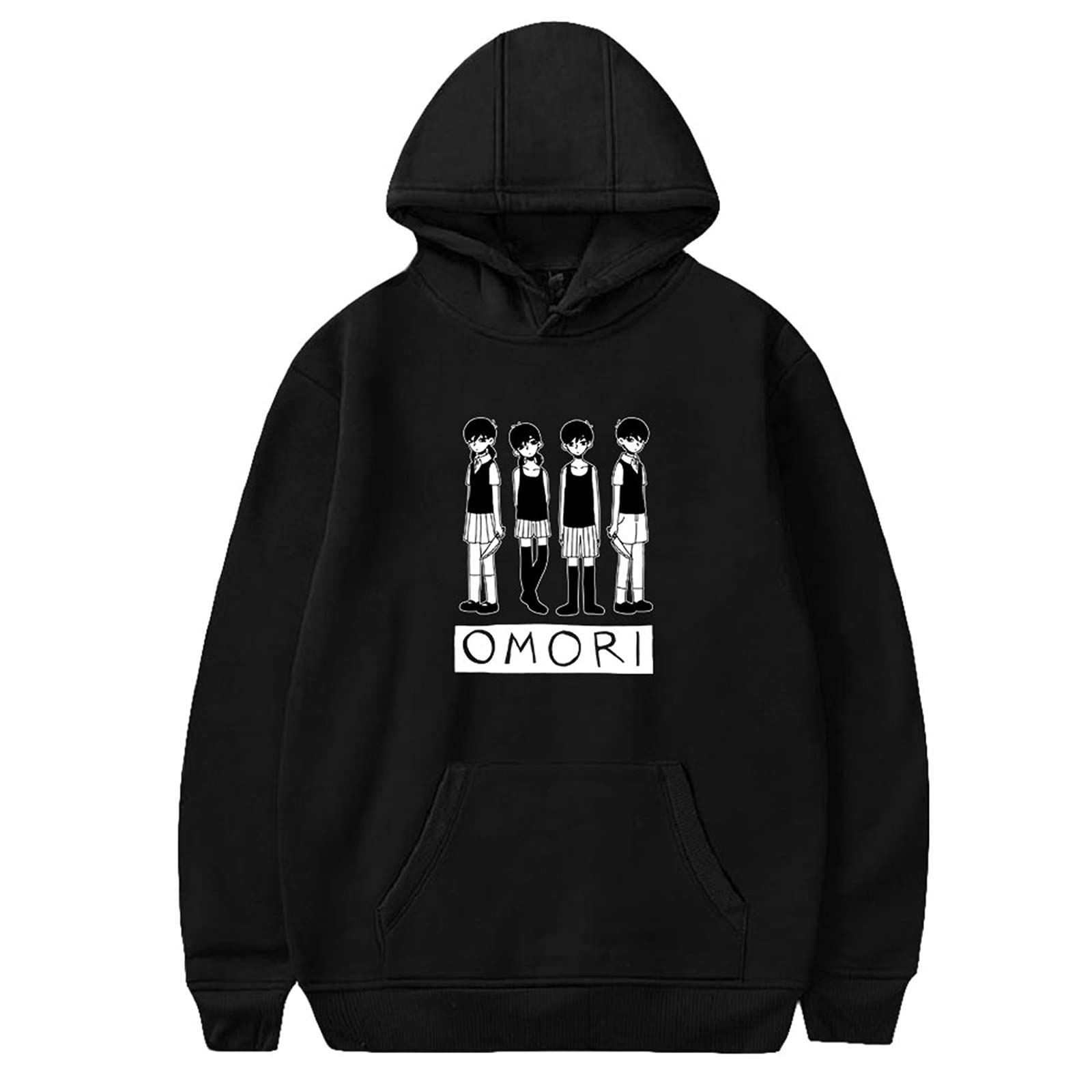 Omori Hoodie Unisex,Omori Merch Hoodie for Men/Women Pullover Long Sleeve Sweatshirts Game Clothing,Omori Cosplay Jumpers Teens Girl