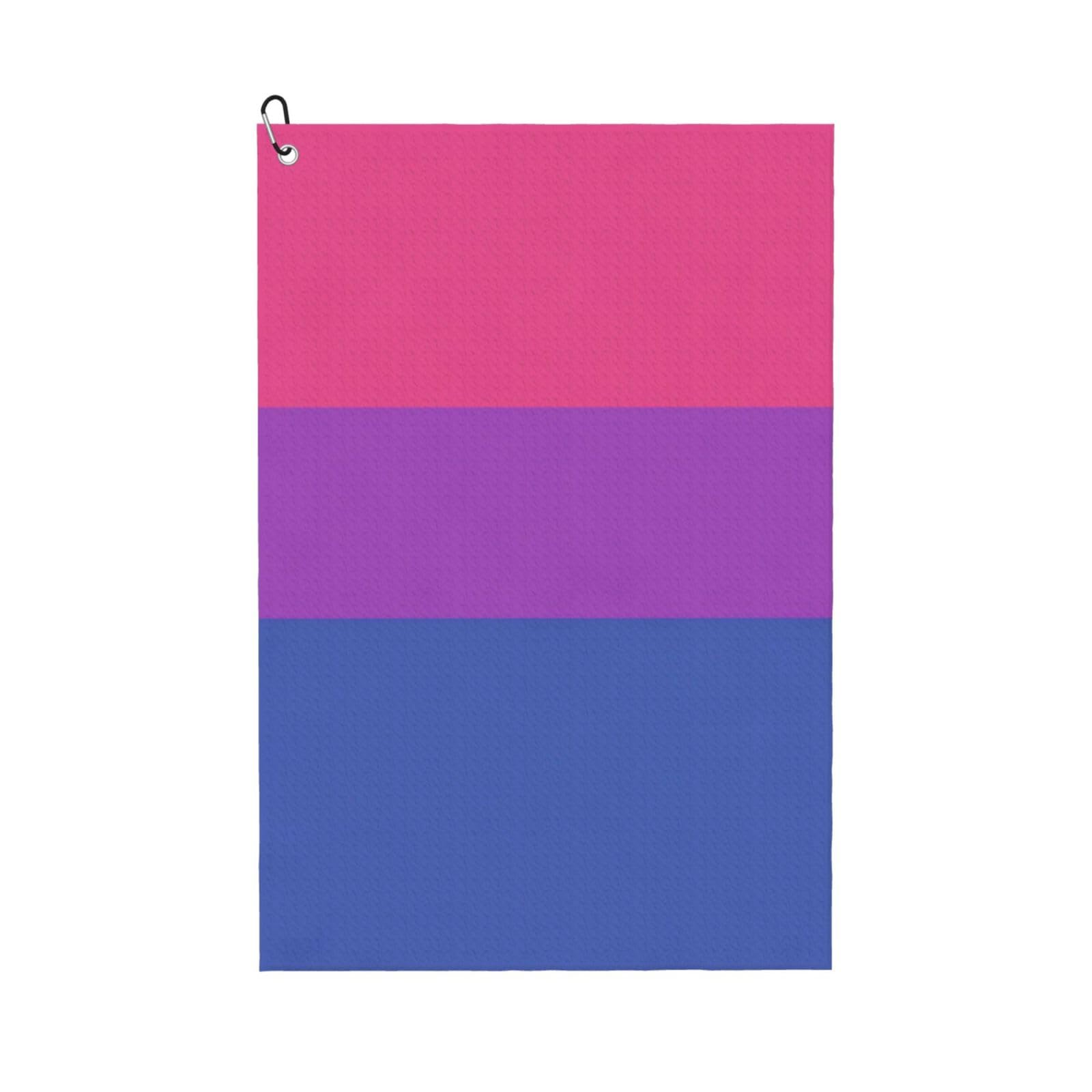 BSDFGSDD Bisexual Pride Flag Golf Towel 24 x 16 inches