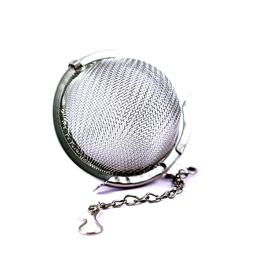 Image of Stainless Steel Tea Ball Infuser (Tea Strainer, Ball Strainer, Tea Filter, Tea Maker)
