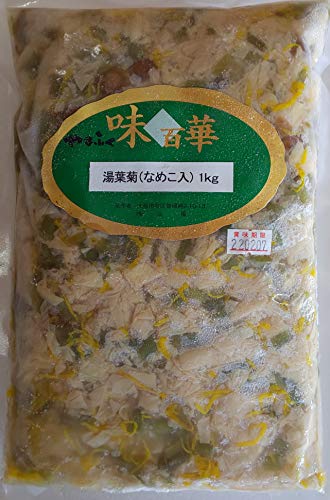 湯葉入り 小鉢 湯葉菊 ( なめこ入り ) 1kg×12P 人気商品 業務用 冷凍