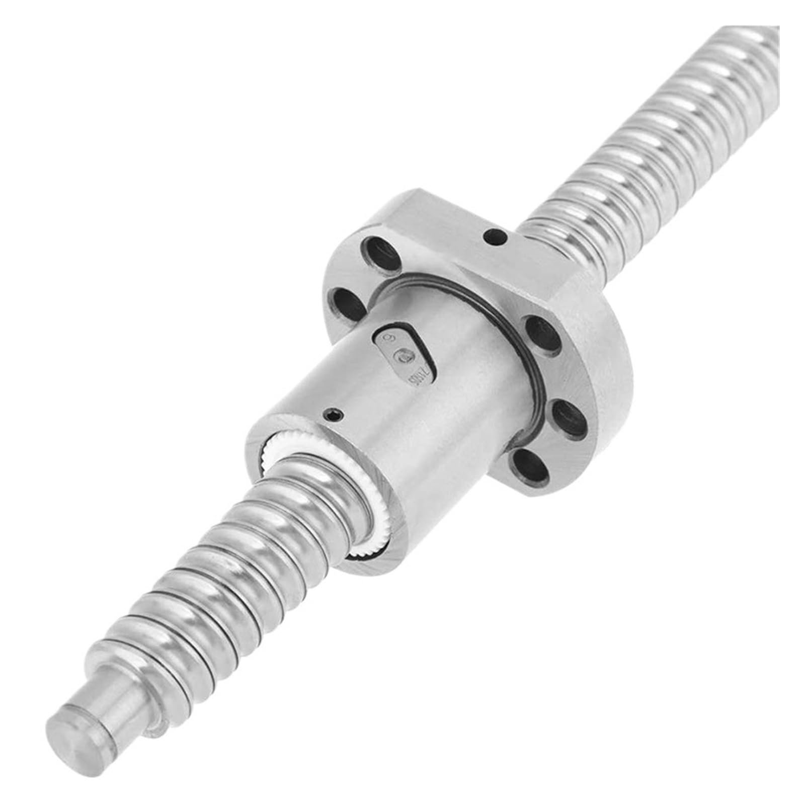 Metal Ball Screw nut CNC Ball Screw C5 1605 Flange Single BallNut BK/BF12 RM1605 End Machined CNC SFU1605 200 250 300 350 400 450 500 550mm(300mm)