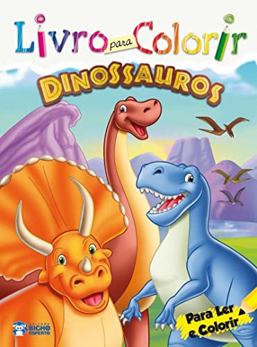 Livro para Colorir - Dinossauros