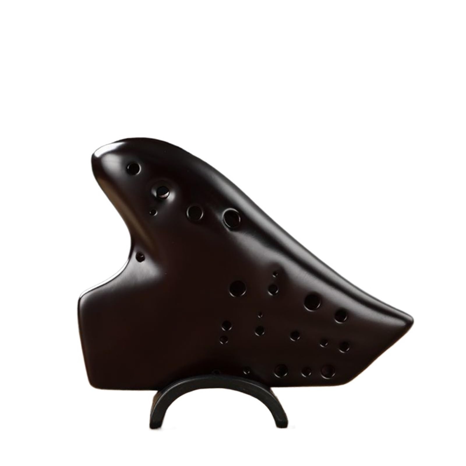 BABYCE Okarina Musikinstrument Triple Ocarina Alto C Key AC Professionelle Musikinstrumentierung Keramik Ocarinas Instrumente Zubehör (Color : B)