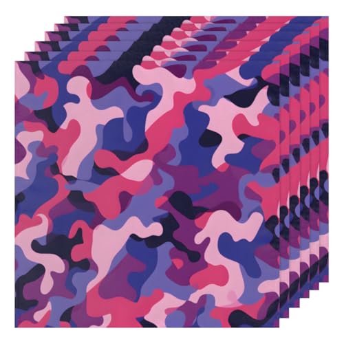 Servilletas de Tela Multicolor Juego x6 50.5x50.5 cm miniatura 1