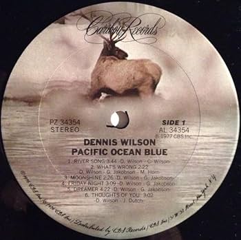 洋楽 DENNIS WILSON PACIFIC OCEAN BLUE LP Amazon.co.jp: PACIFIC OCEAN BLUE: ミュージック