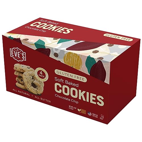 Eve'S Bakery Gluten Free Chocolate Chip Cookies, Made With Non-Gmo Gluten Free Rice Flour, Kosher Certified, No Artificial Flavors Or Preservatives cover