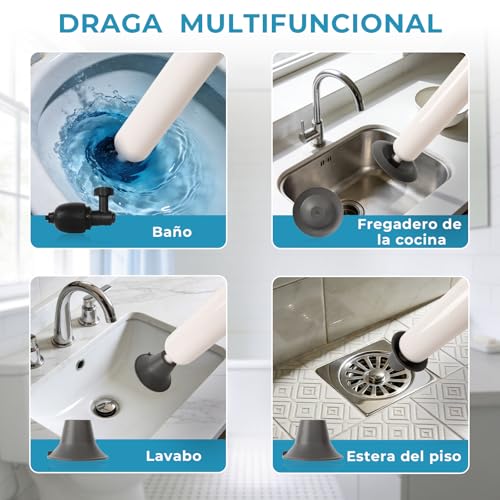 La Mejor Lista de Desatascadores y portadesatascadores de inodoro los más recomendados. 30 Imagen adicional