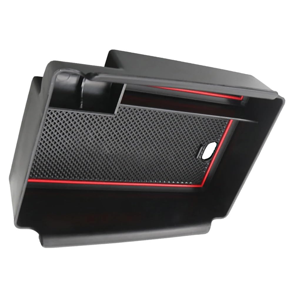 HNDZCYSMGS Boot Organiser Compatible With Octavia Mk4 2020 2021 2022 2023 Car Armrest Storage Box Central Control Storage Box Auto Interior Accessories