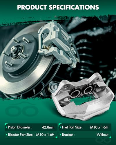 Image of SCITOO - Front Right Brake Caliper Assembly w /o Bracket For Toyota
