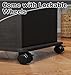 Podium Stand Portable,Mobile Wood Pulpit Podium Hostess Stand Reception Desk with Adjustable Shelf and Lockable Wheels for Churches Conference School