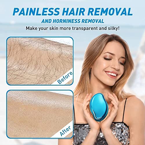 Image of AMENDAS Crystal Hair Remover For Women And Men Upgraded Nano-crystalline Dots Technology Hair Removal Machine olega painless hair remover Tool Reusable