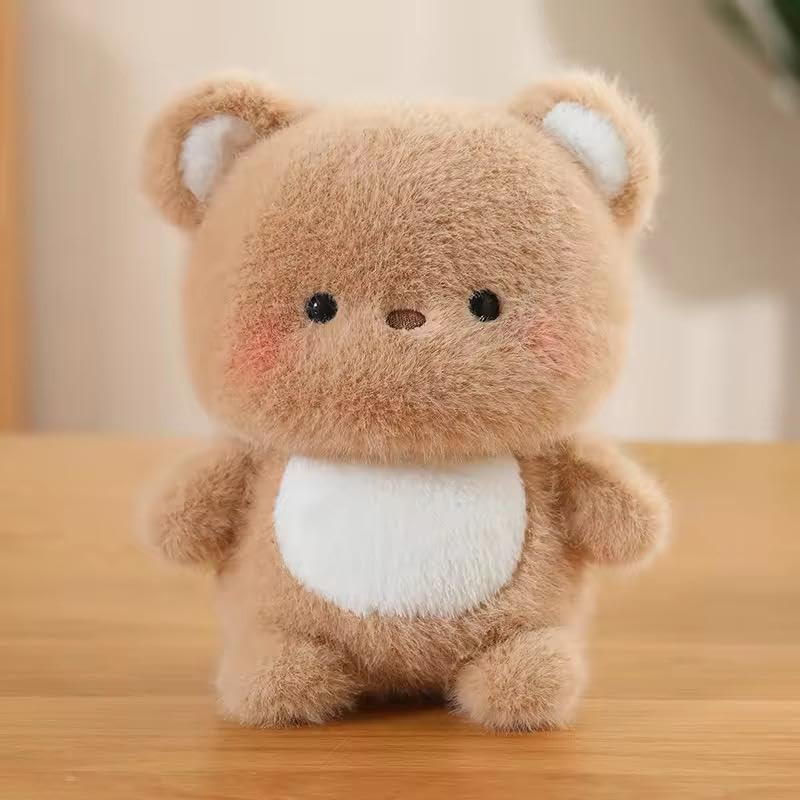 Image of SCOOBA Cute Mink Fabric Tiny Bear Soft Toy 20cm Height (Tiny Bear)